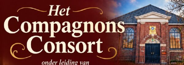 Compagnons Consort concert op zondag 1 november